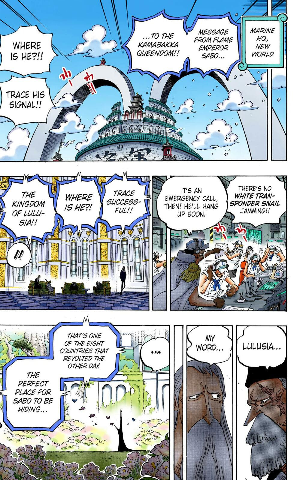 Read One Piece (Colored) chapter 1060 image 9 on Lezhin