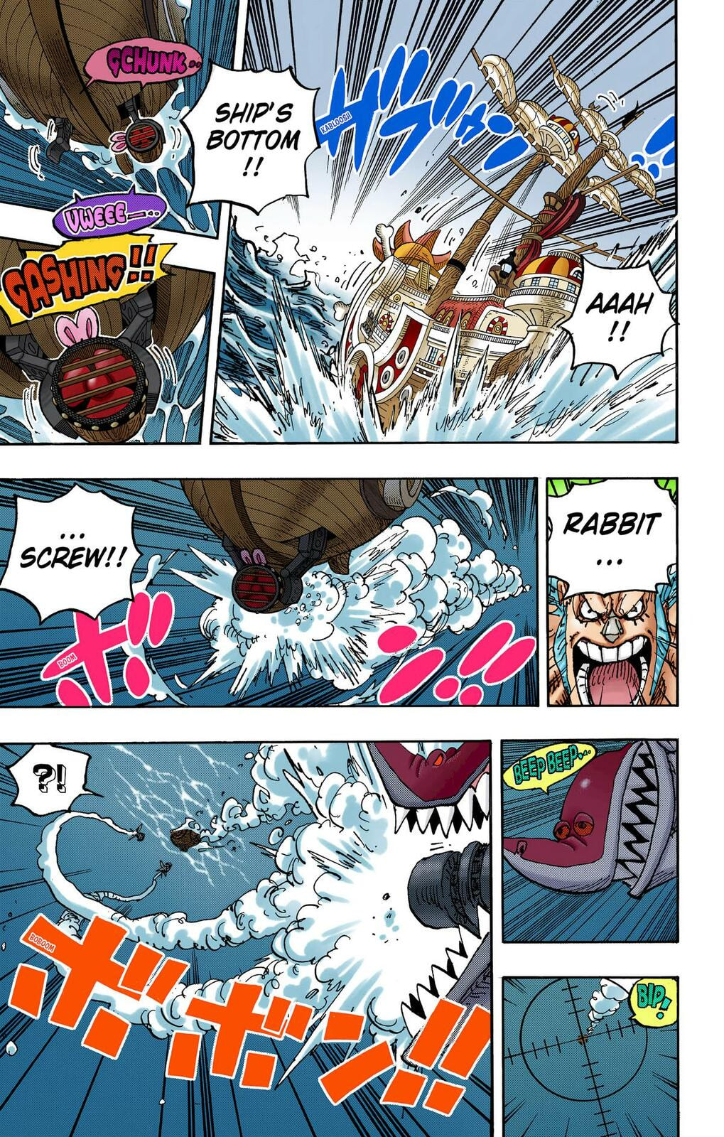 Read One Piece (Colored) chapter 1061 image 3 on Lezhin