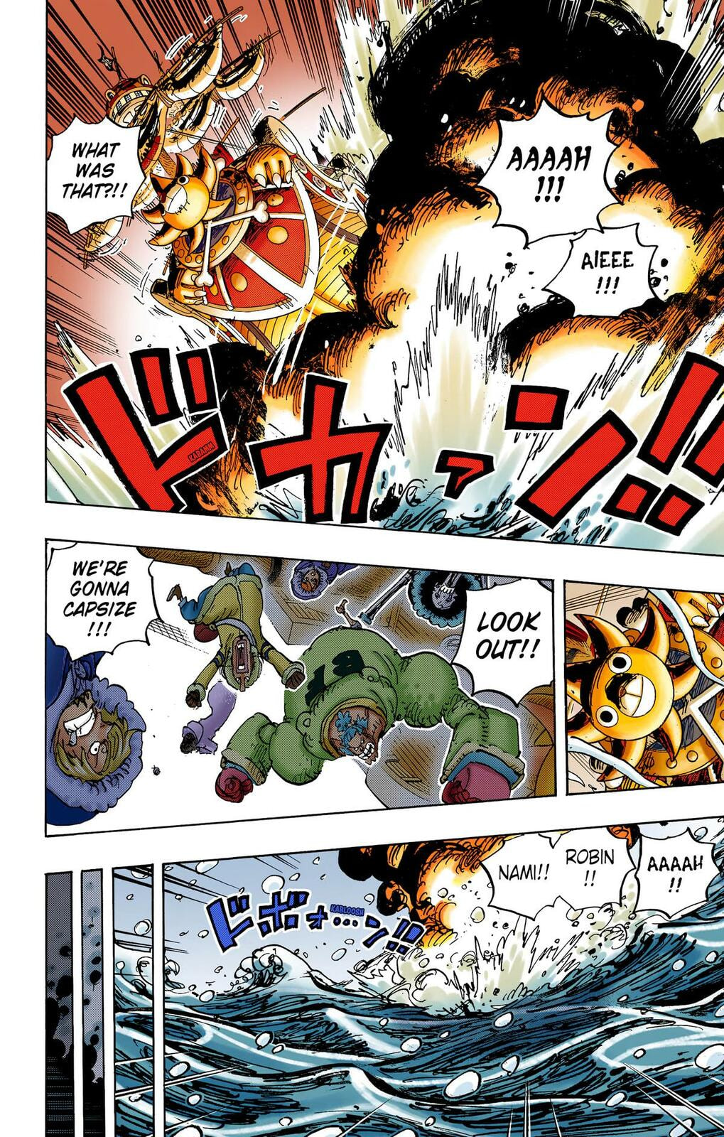 Read One Piece (Colored) chapter 1061 image 4 on Lezhin