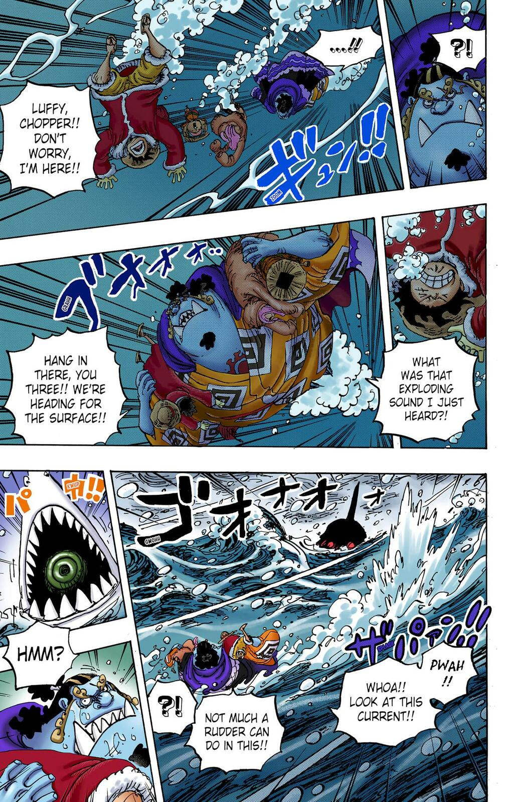 Read One Piece (Colored) chapter 1061 image 5 on Lezhin