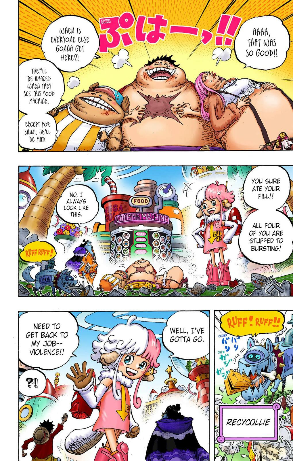 Read One Piece (Colored) chapter 1063 image 1 on Lezhin