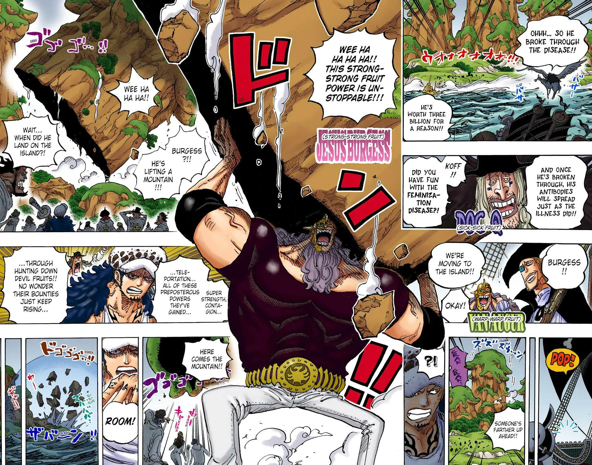 Read One Piece (Colored) chapter 1063 image 10 on Lezhin
