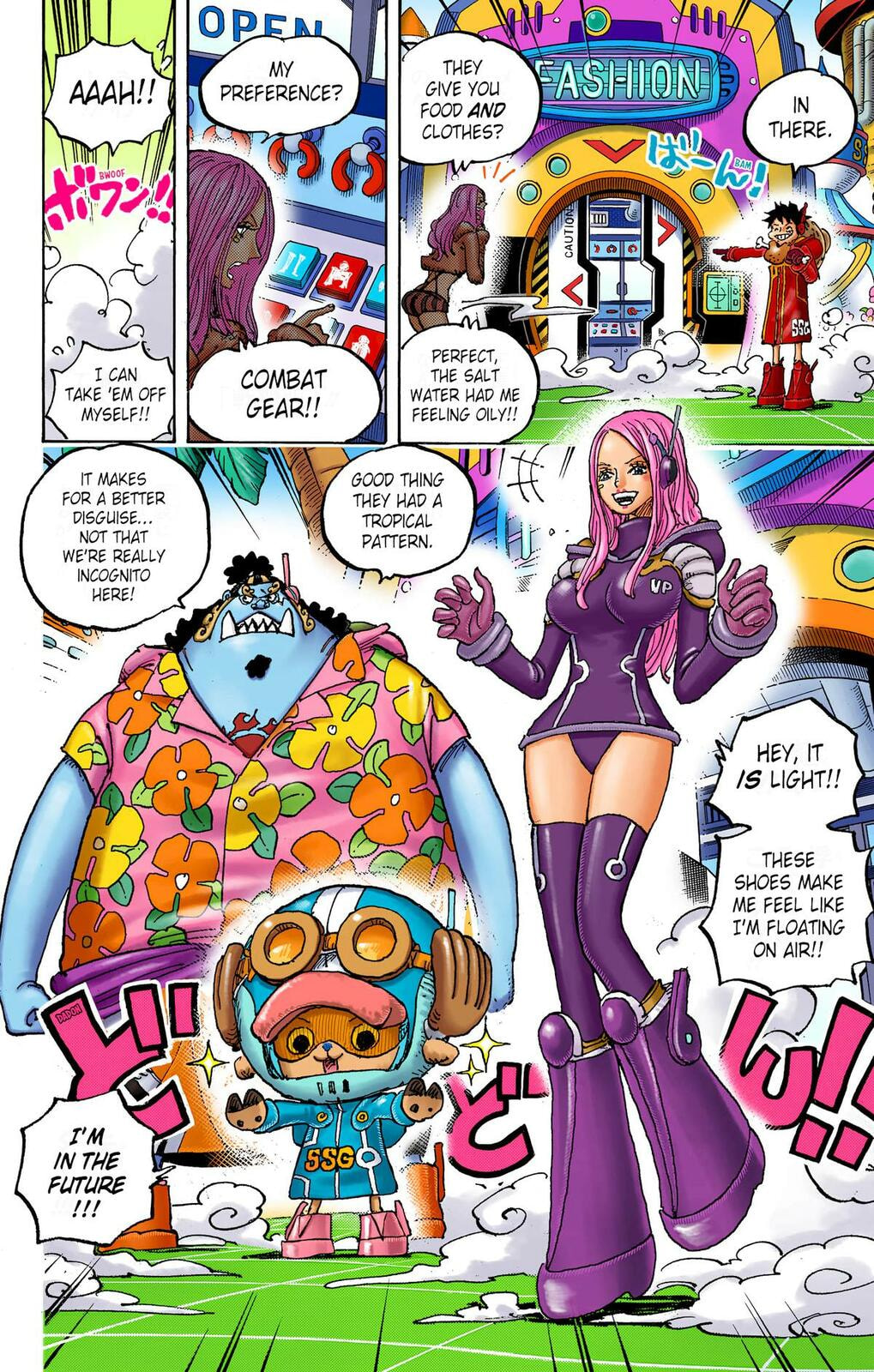 Read One Piece (Colored) chapter 1063 image 3 on Lezhin