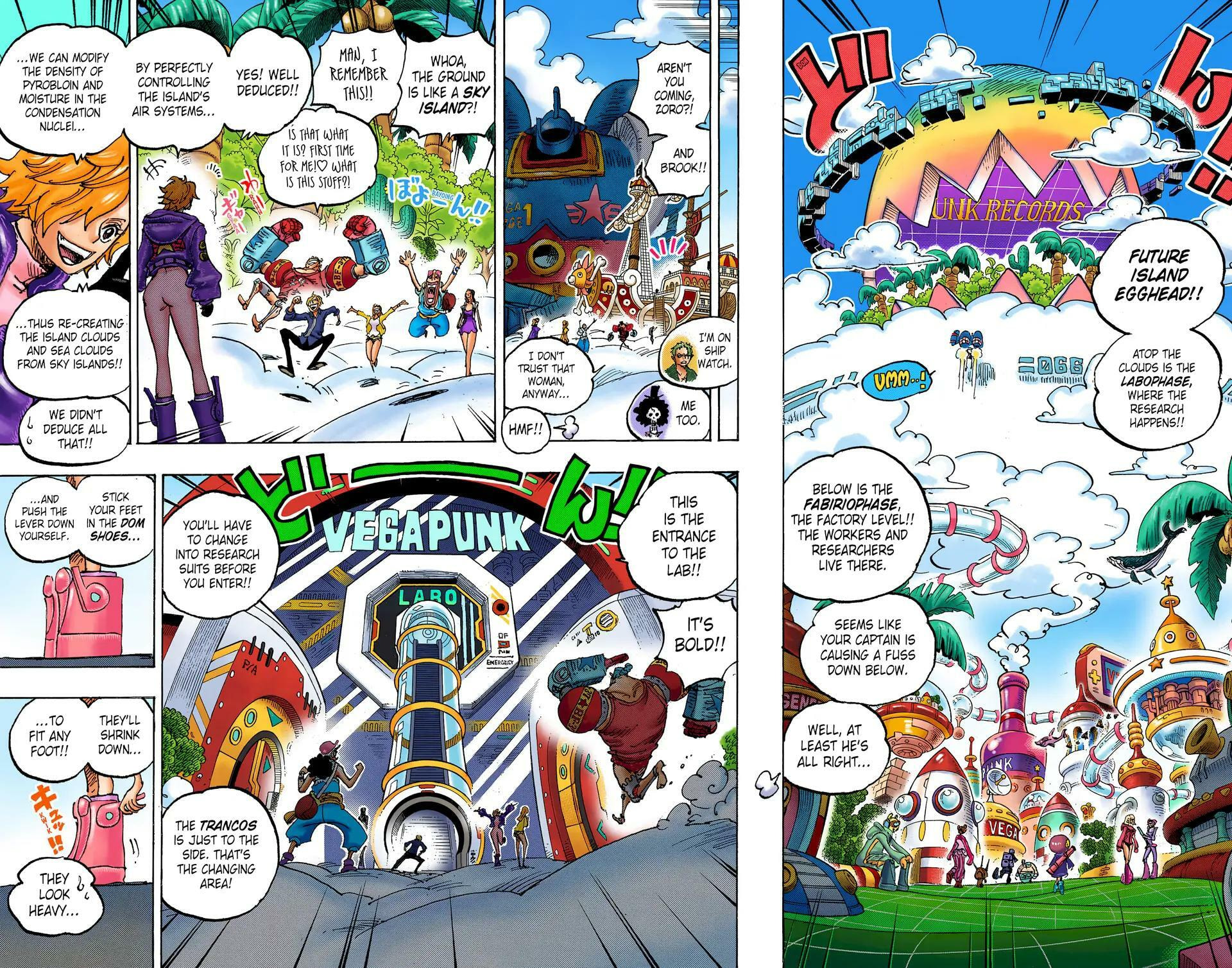 Read One Piece (Colored) chapter 1064 image 12 on Lezhin
