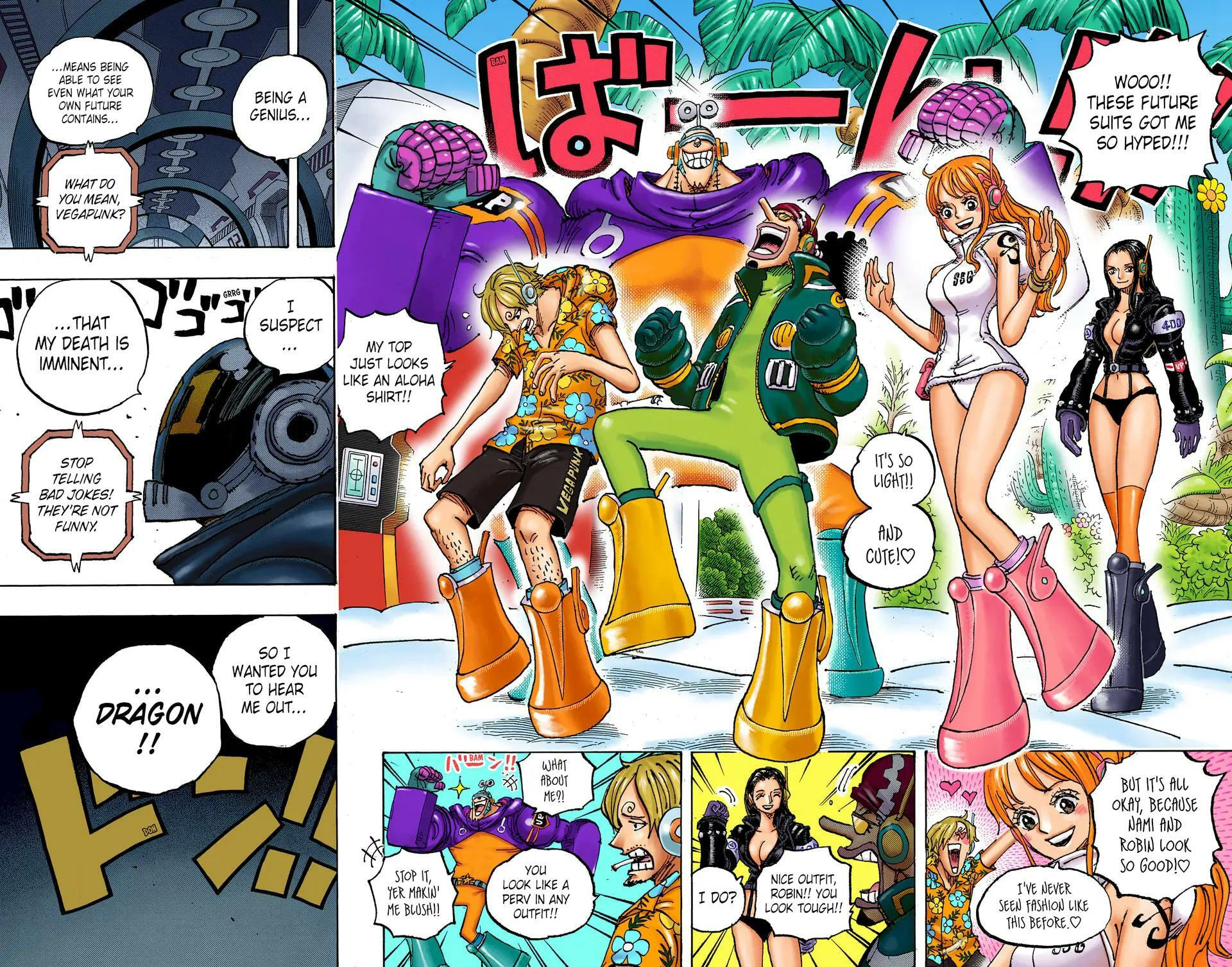 Read One Piece (Colored) chapter 1064 image 13 on Lezhin