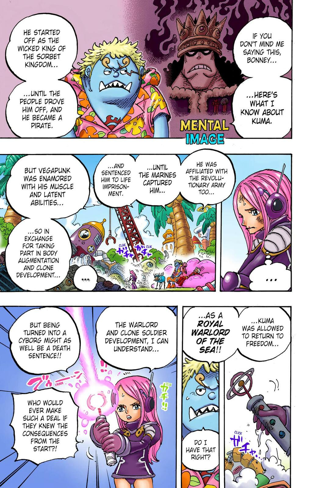 Read One Piece (Colored) chapter 1064 image 9 on Lezhin