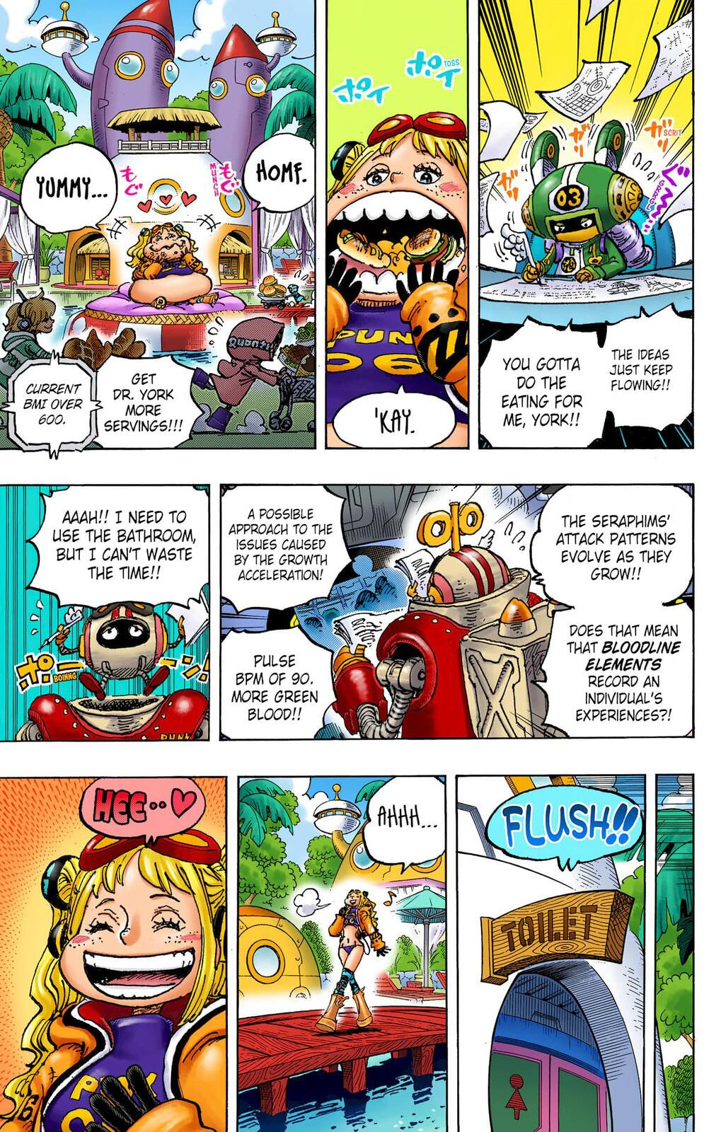 Read One Piece (Colored) chapter 1065 image 13 on Lezhin