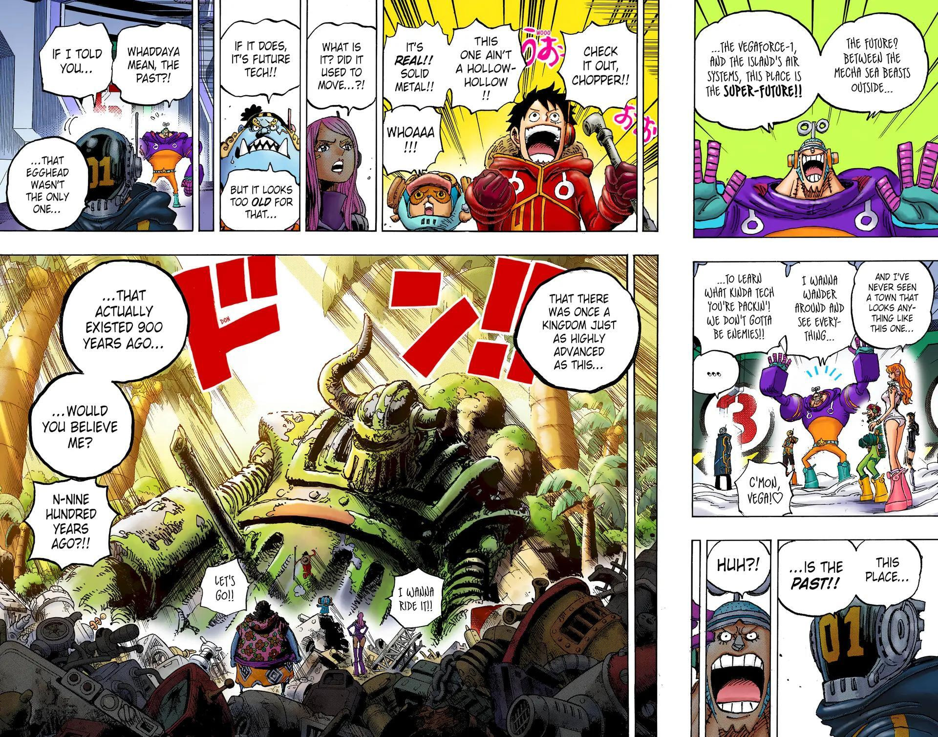 Read One Piece (Colored) chapter 1065 image 15 on Lezhin