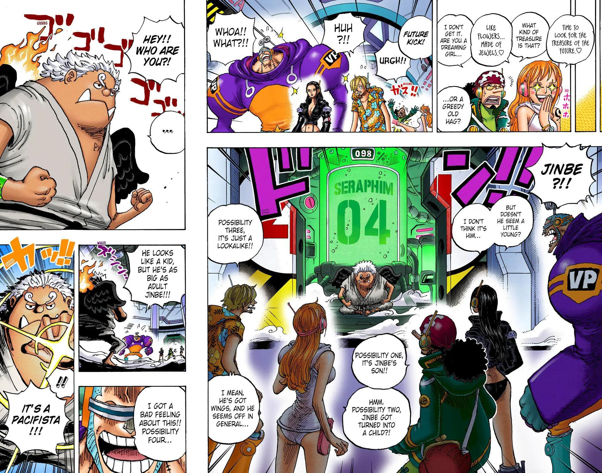 Read One Piece (Colored) chapter 1065 image 5 on Lezhin