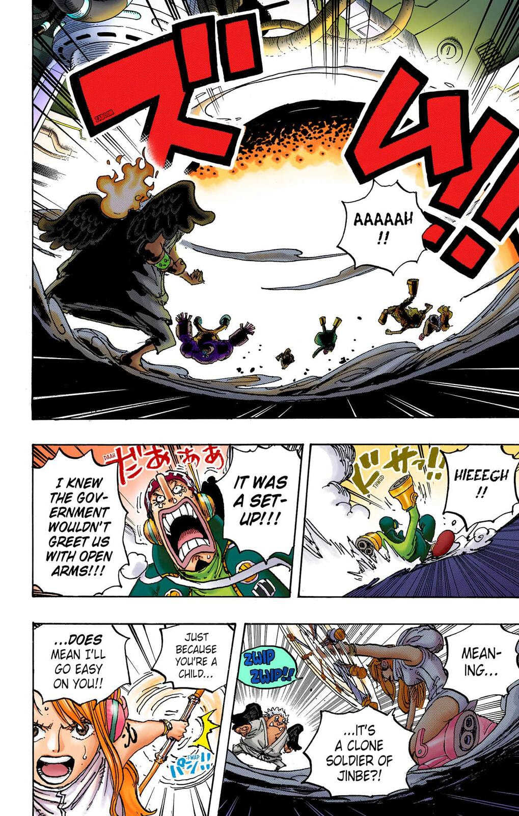 Read One Piece (Colored) chapter 1065 image 6 on Lezhin
