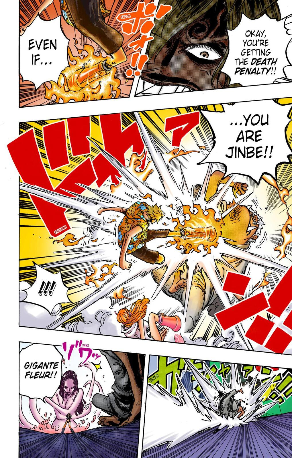 Read One Piece (Colored) chapter 1065 image 8 on Lezhin