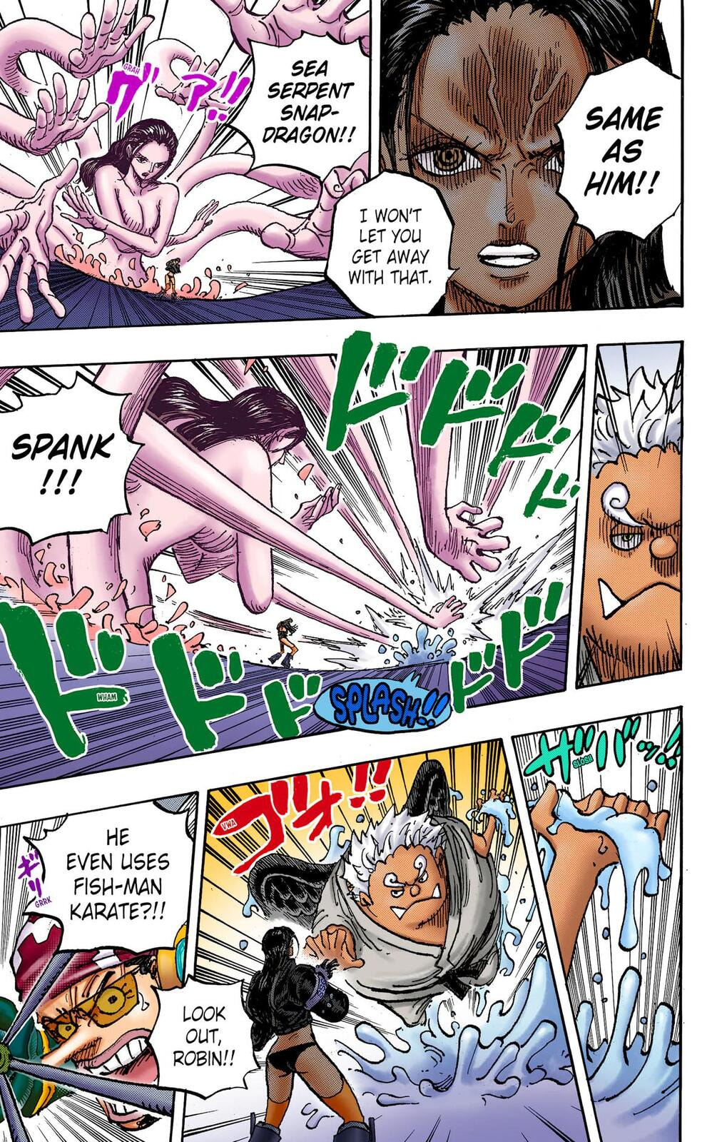 Read One Piece (Colored) chapter 1065 image 9 on Lezhin