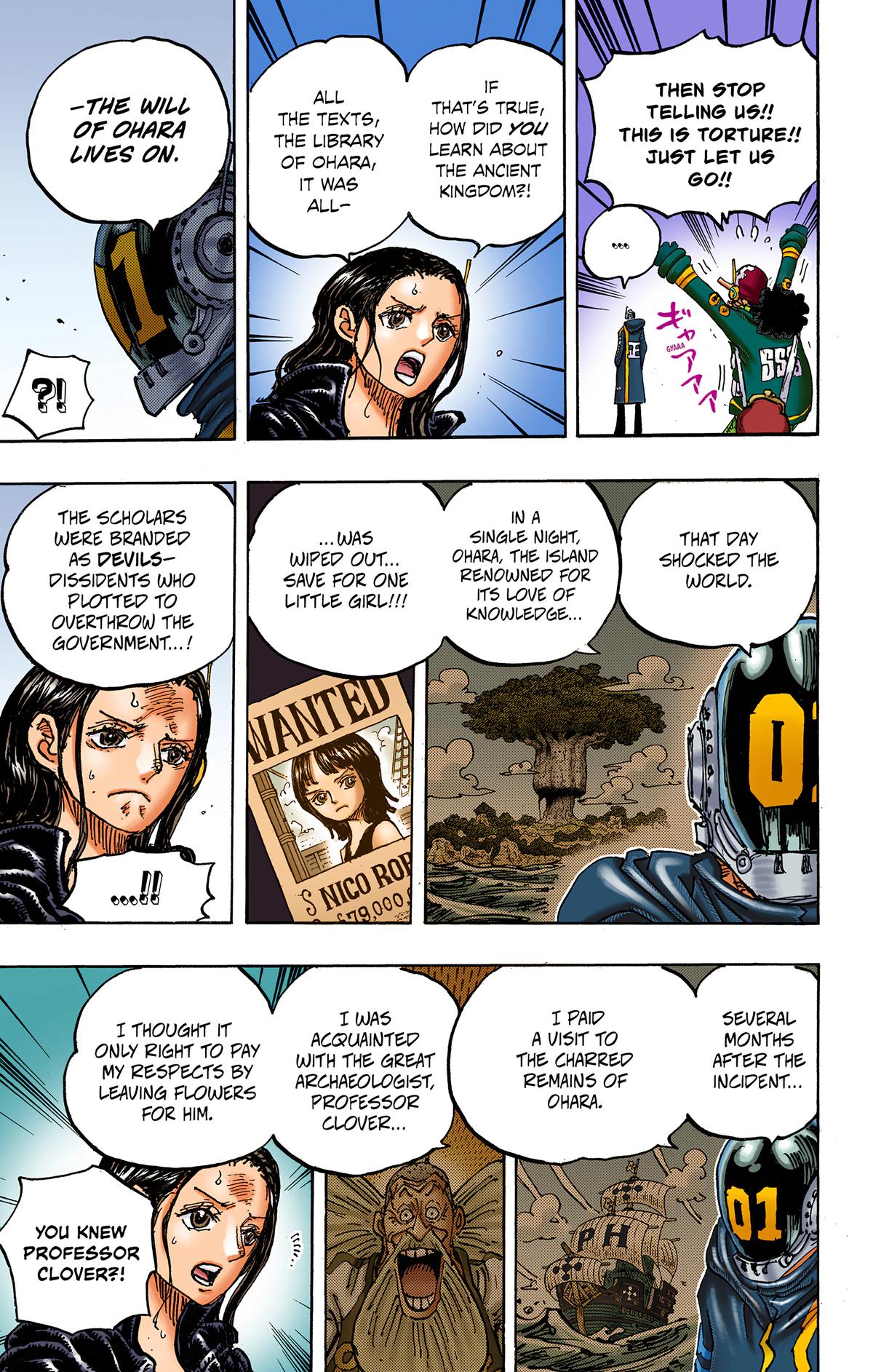 One Piece (Colored) Chapter 1066 page 11 - 