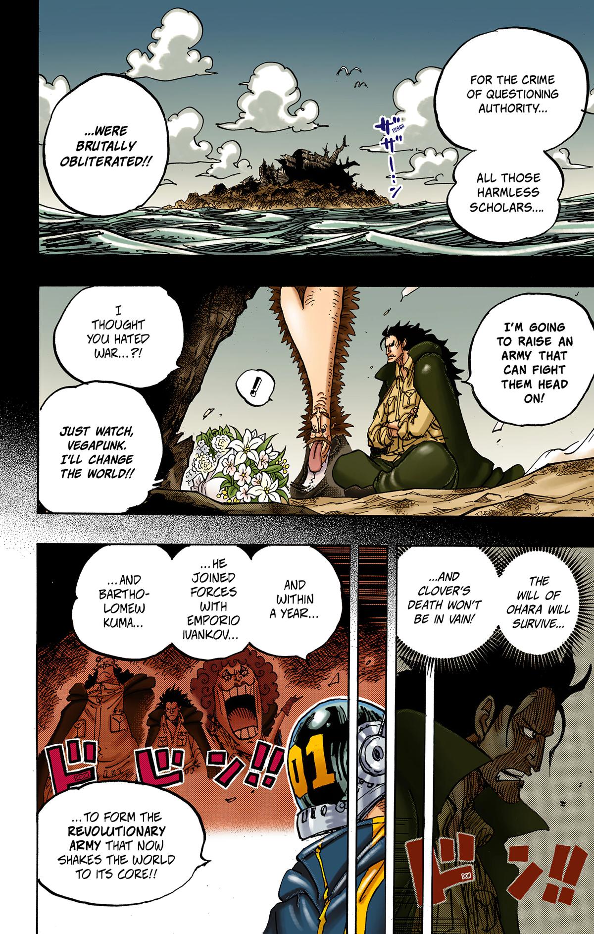 One Piece (Colored) Chapter 1066 page 17 - 