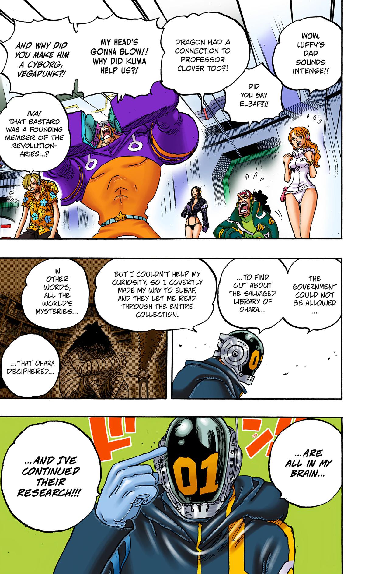 One Piece (Colored) Chapter 1066 page 18 - 