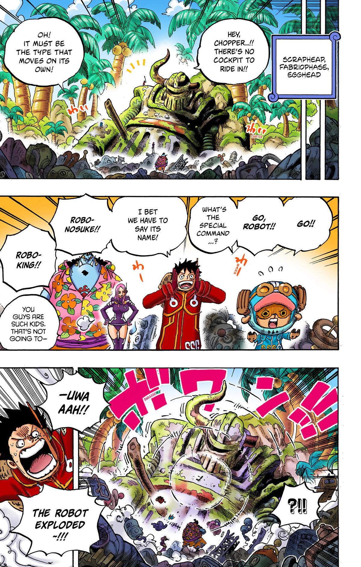 One Piece (Colored) Chapter 1066 page 20 - 