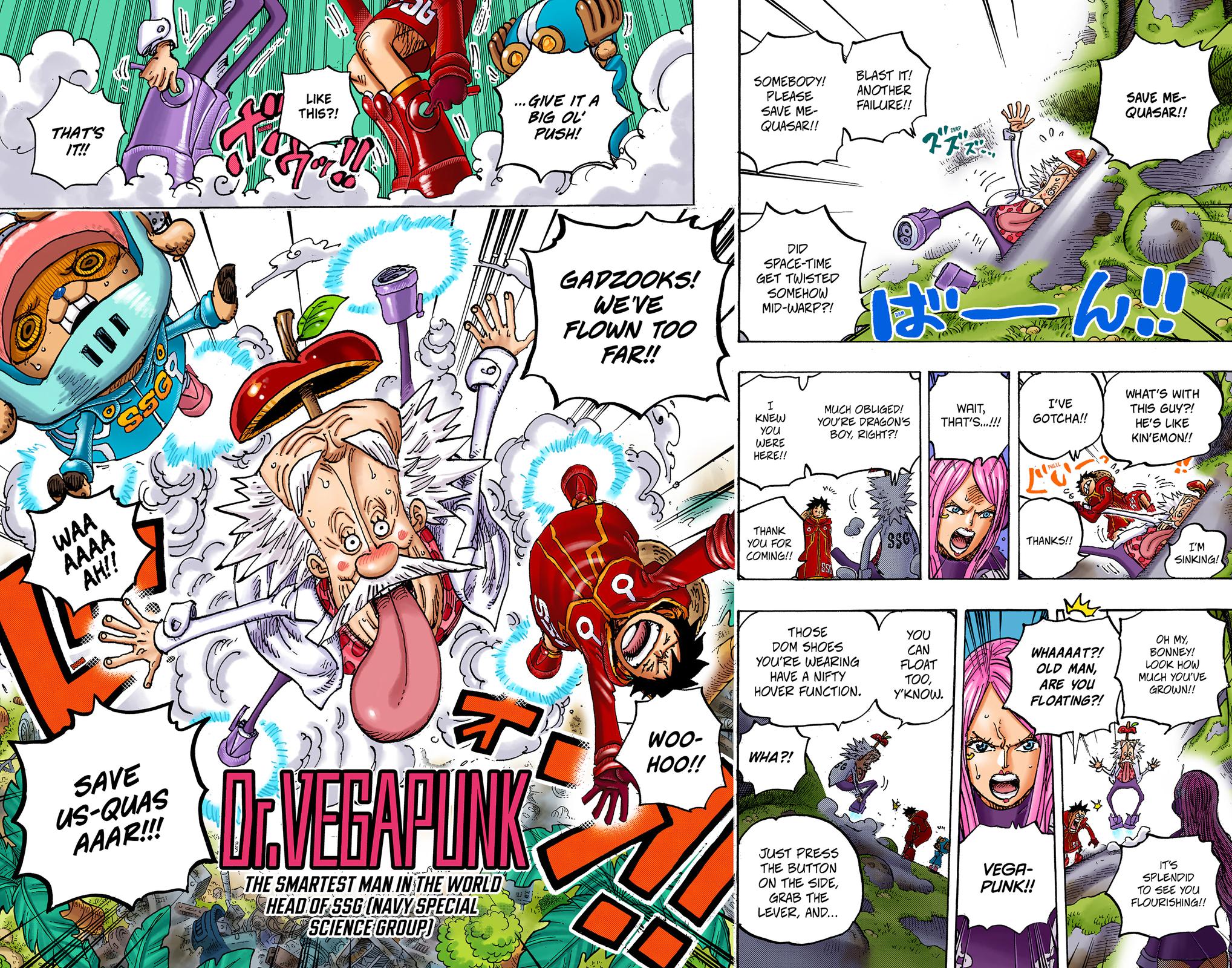 One Piece (Colored) Chapter 1066 page 21 - 