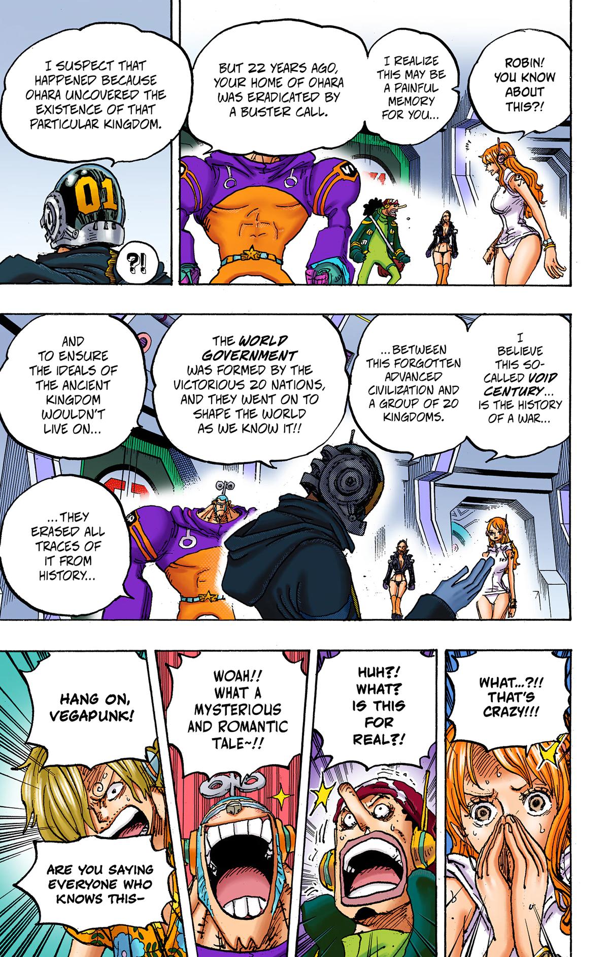 One Piece (Colored) Chapter 1066 page 9 - 