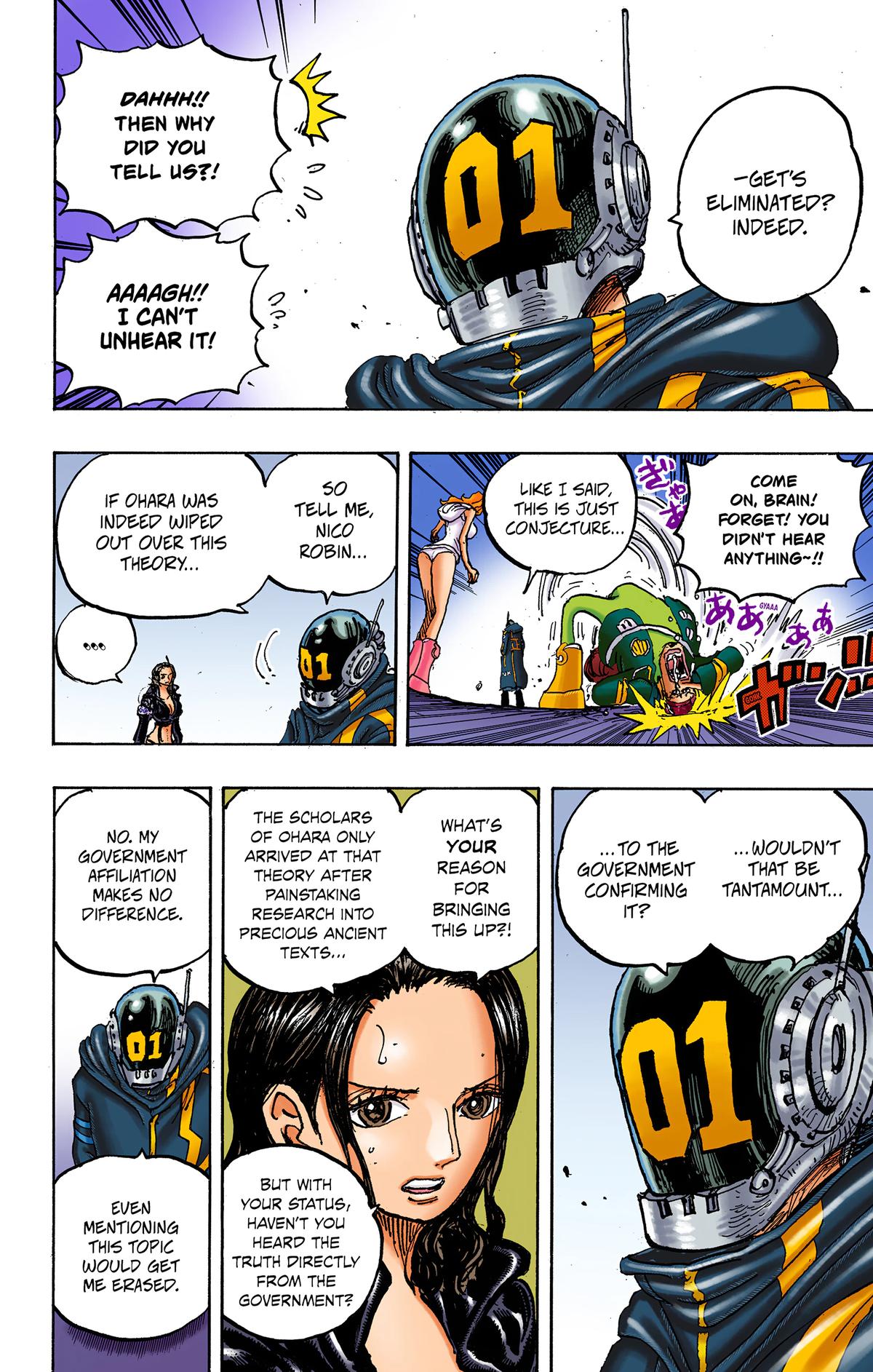 One Piece (Colored) Chapter 1066 page 10 - 