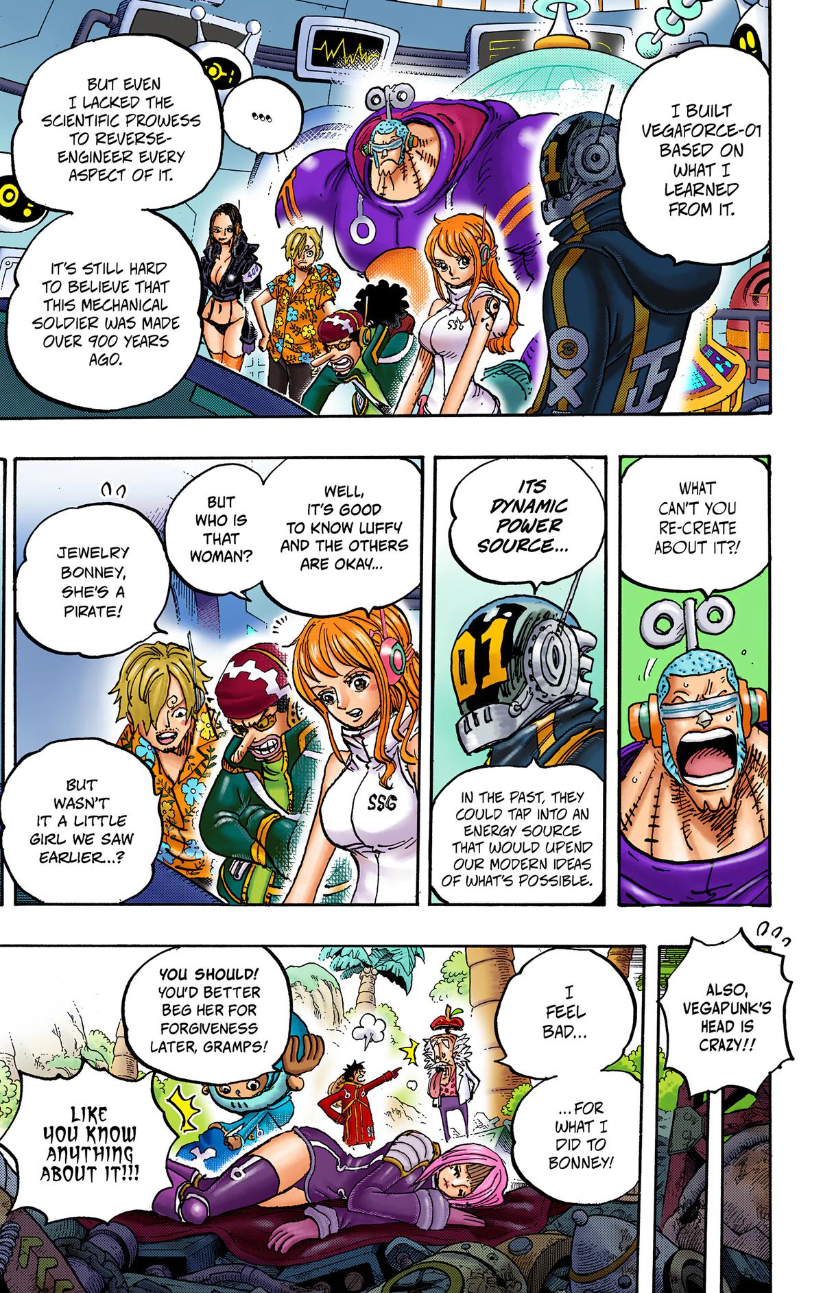 One Piece (Colored) Chapter 1067 page 11 - 