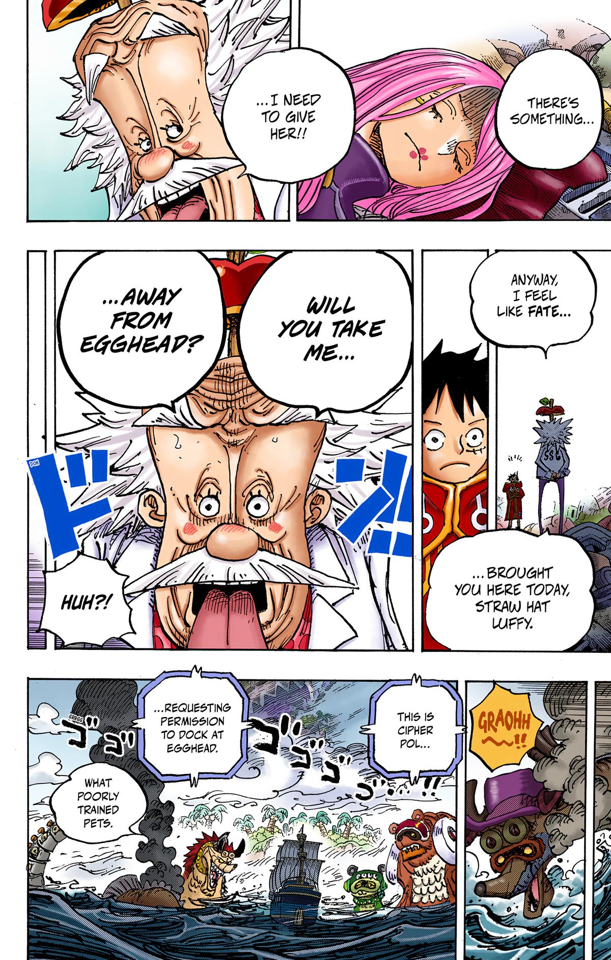 One Piece (Colored) Chapter 1067 page 12 - 