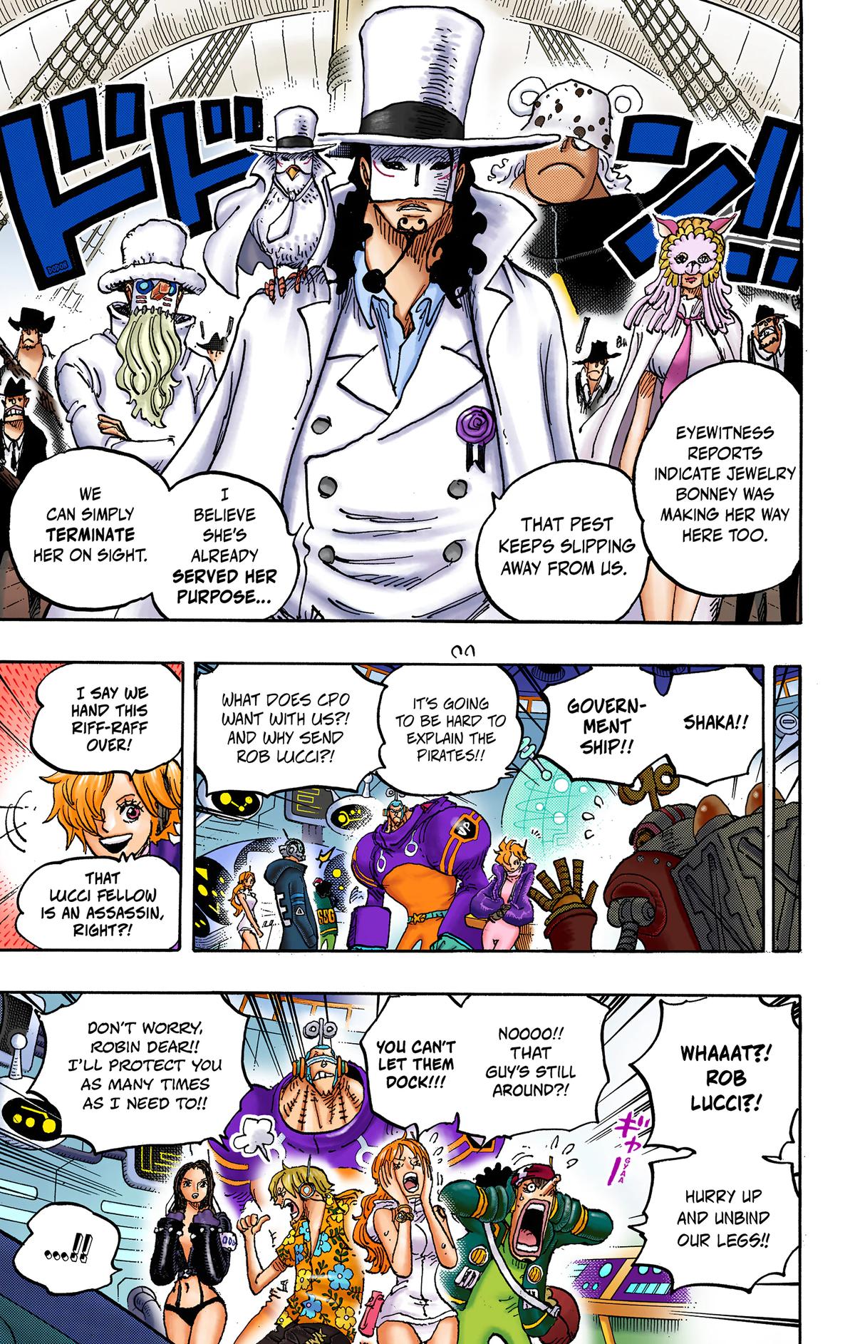 One Piece (Colored) Chapter 1067 page 13 - 