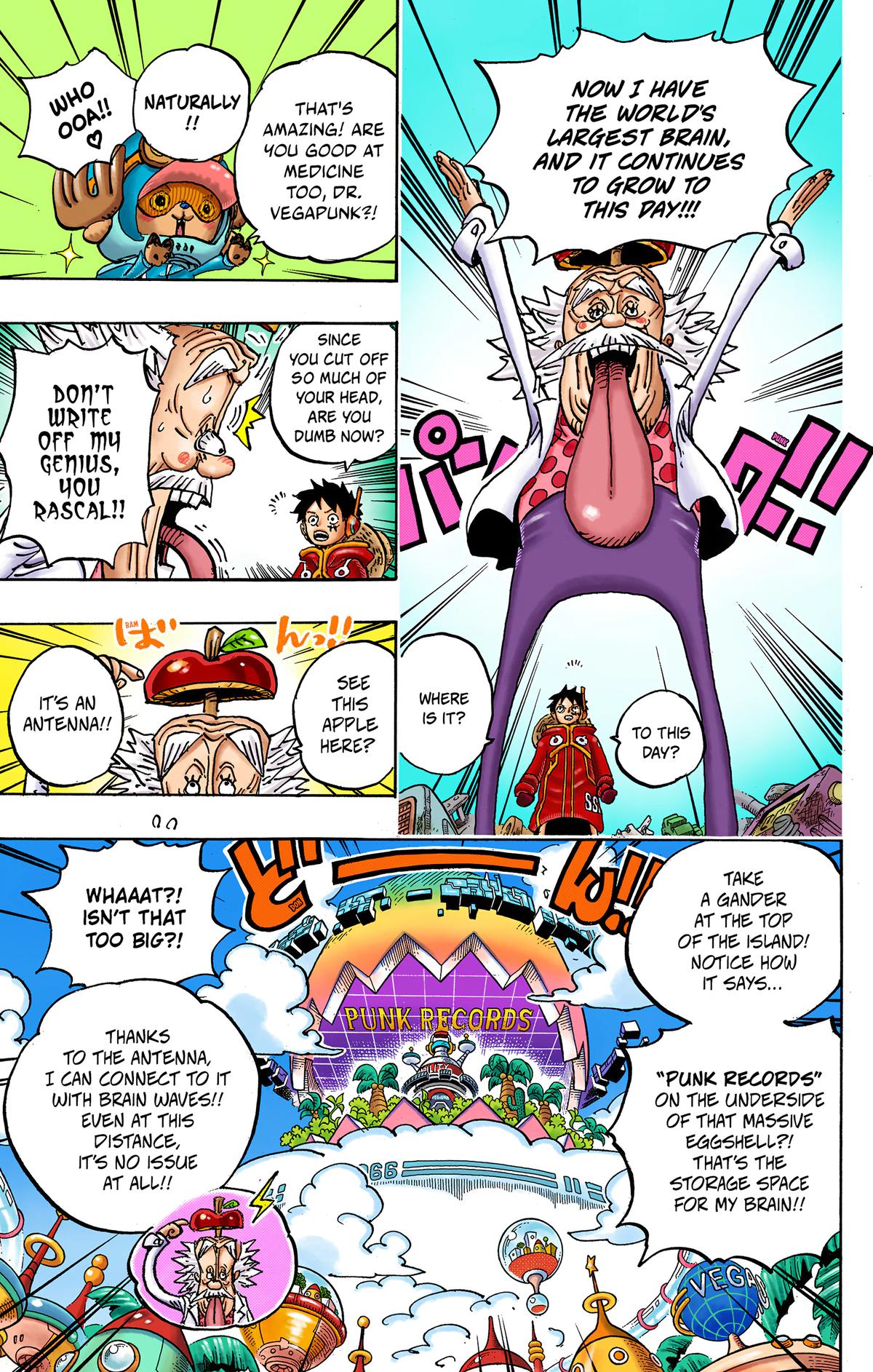 One Piece (Colored) Chapter 1067 page 3 - 