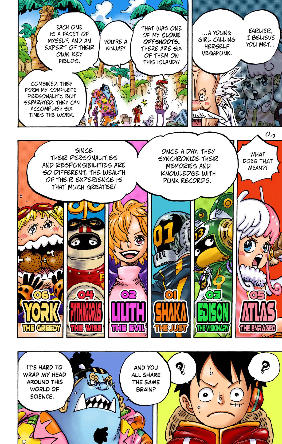 One Piece (Colored) Chapter 1067 page 4 - 