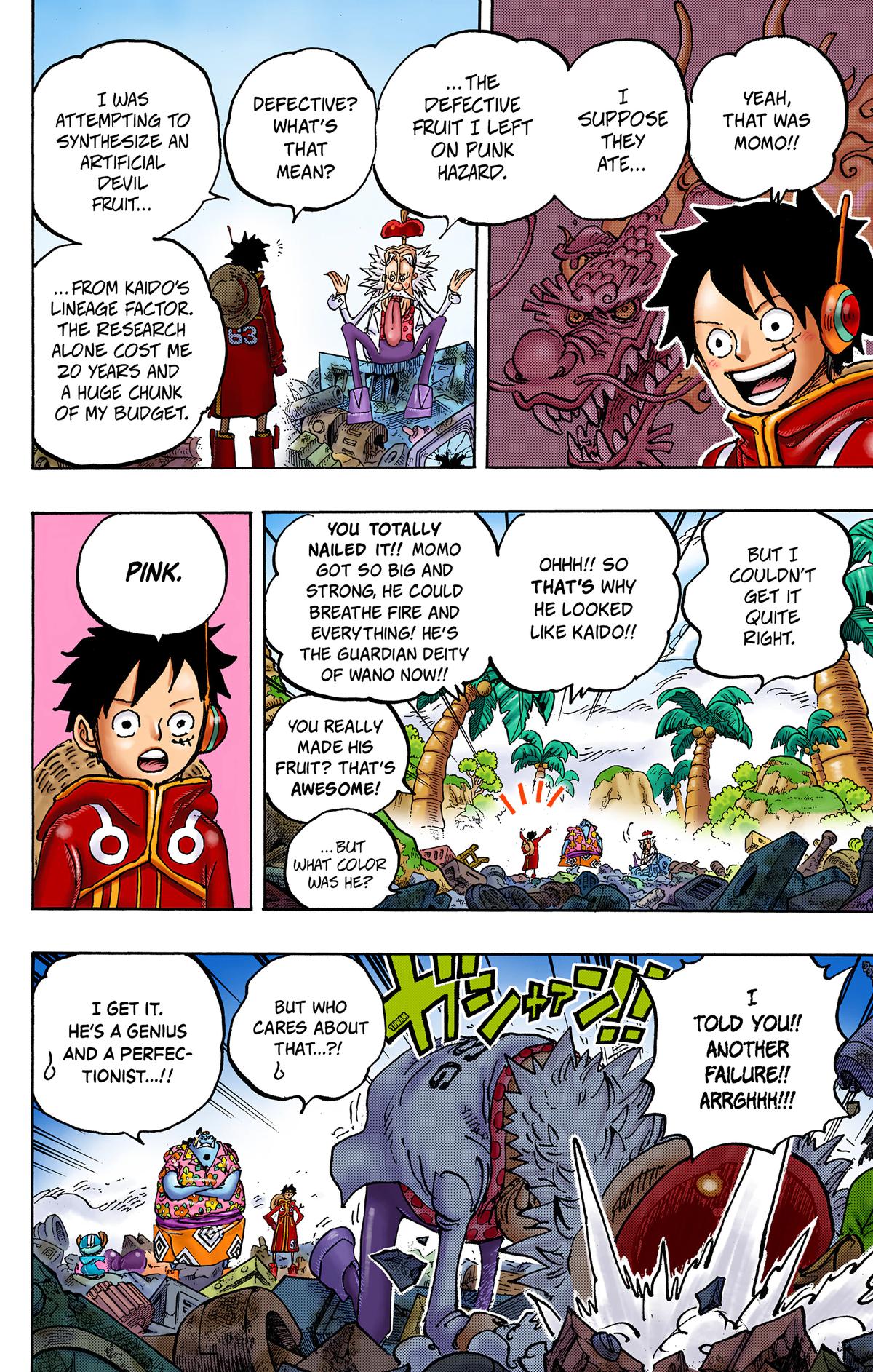 One Piece (Colored) Chapter 1067 page 8 - 