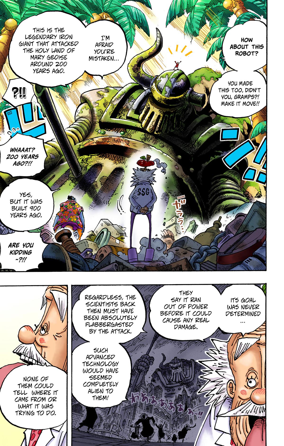 One Piece (Colored) Chapter 1067 page 9 - 