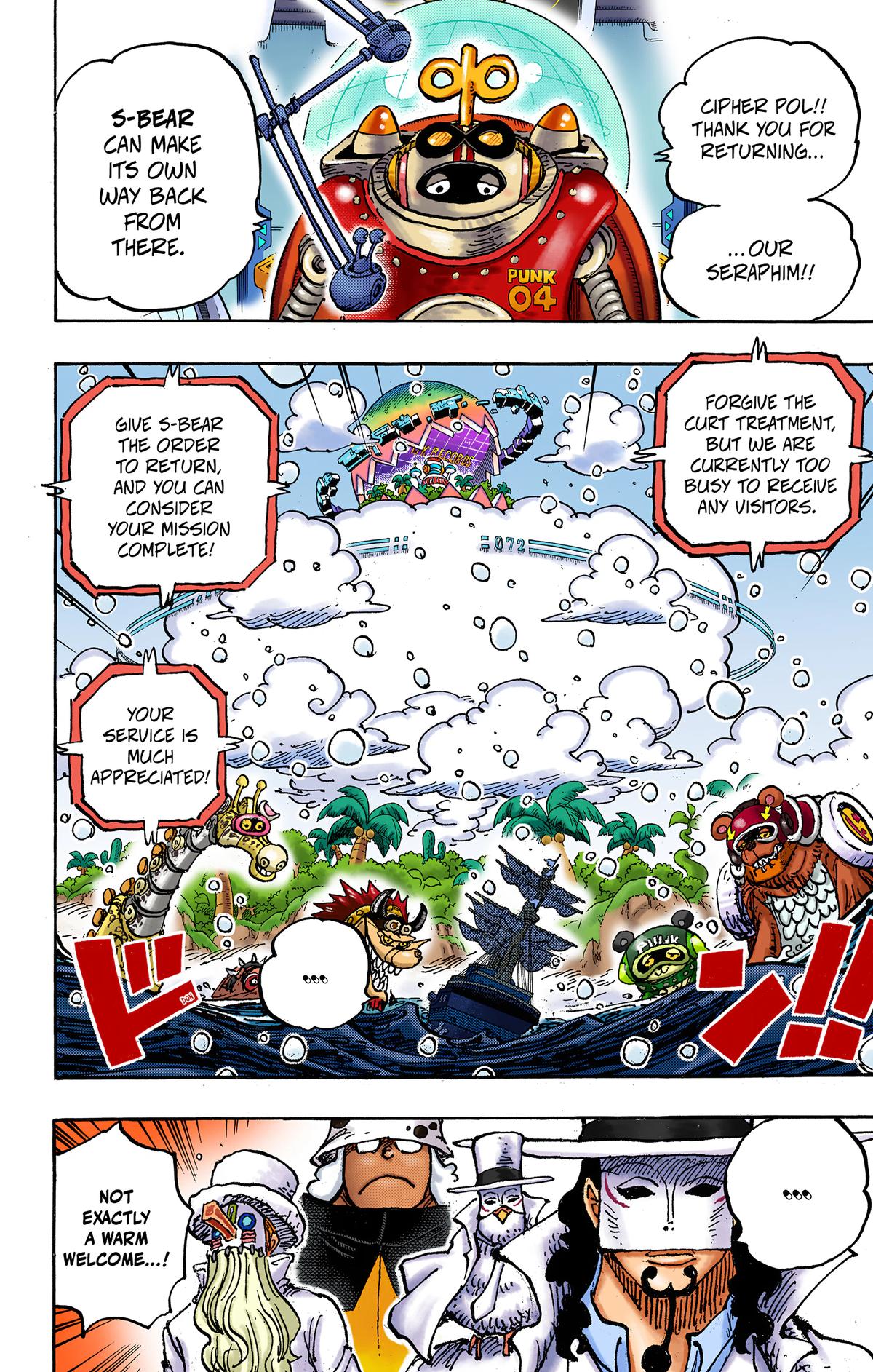 One Piece (Colored) Chapter 1068 page 2 - 