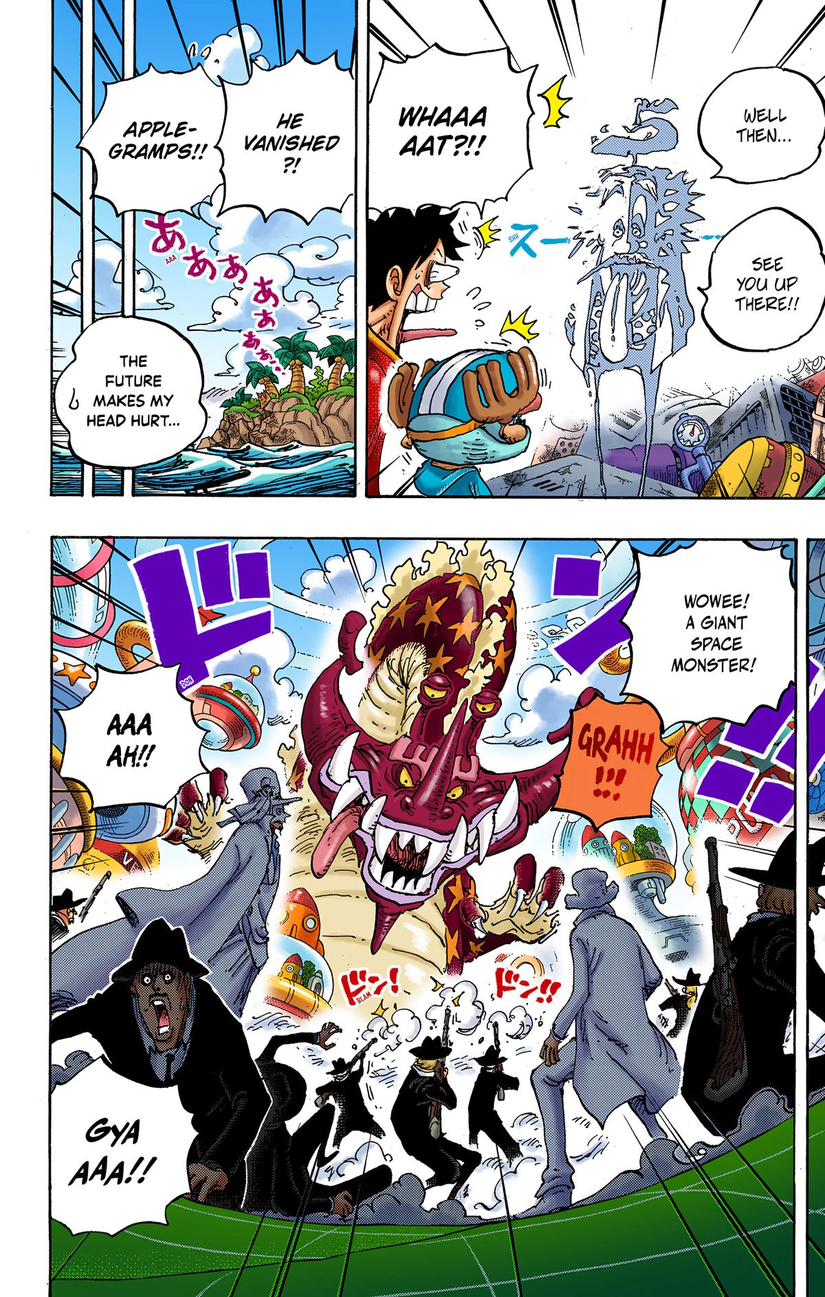 One Piece (Colored) Chapter 1068 page 12 - 