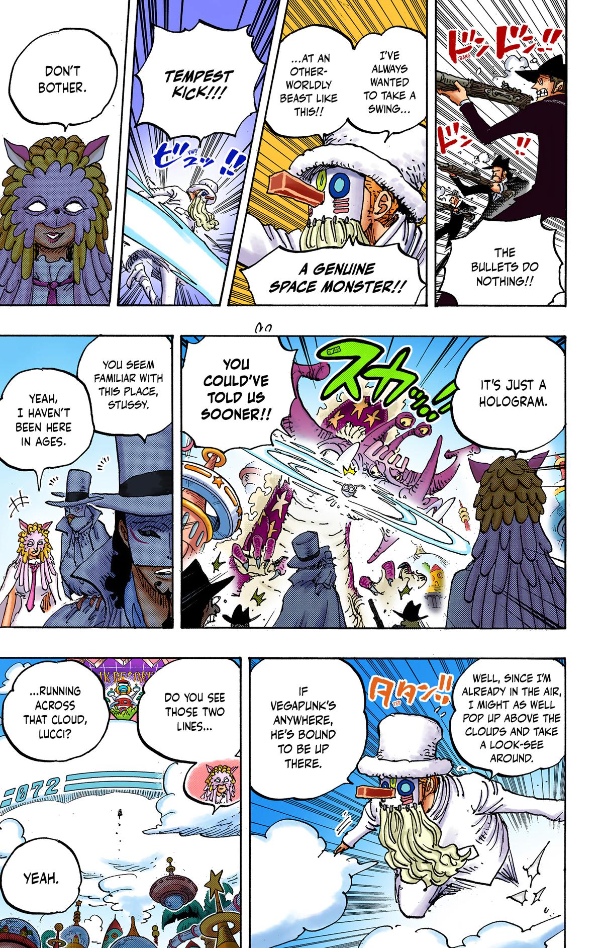 One Piece (Colored) Chapter 1068 page 13 - 