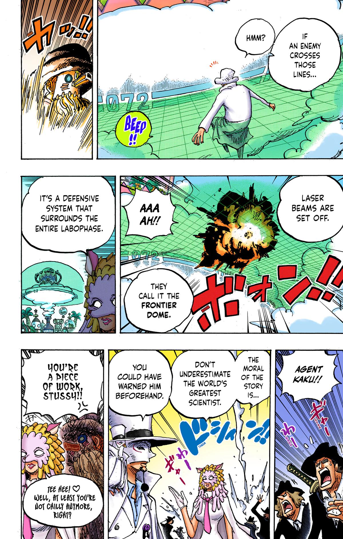 One Piece (Colored) Chapter 1068 page 14 - 