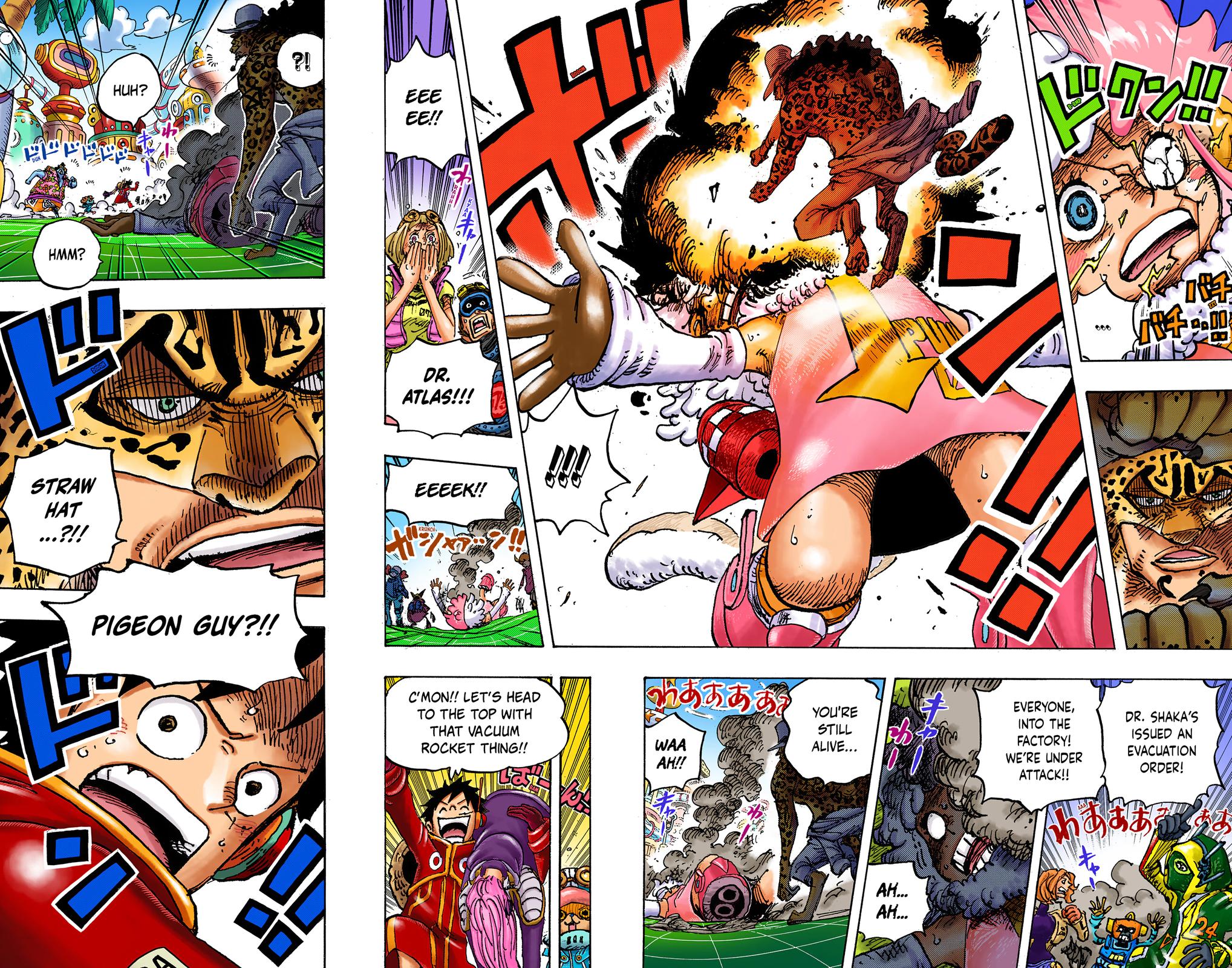 One Piece (Colored) Chapter 1068 page 16 - 