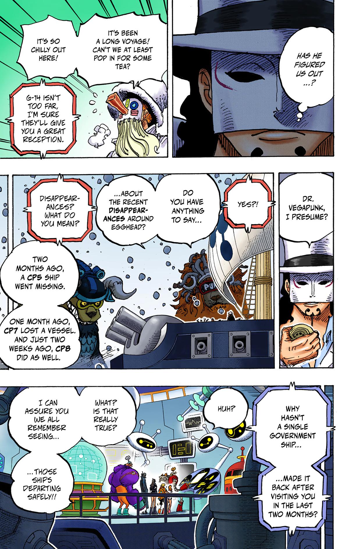 One Piece (Colored) Chapter 1068 page 3 - 