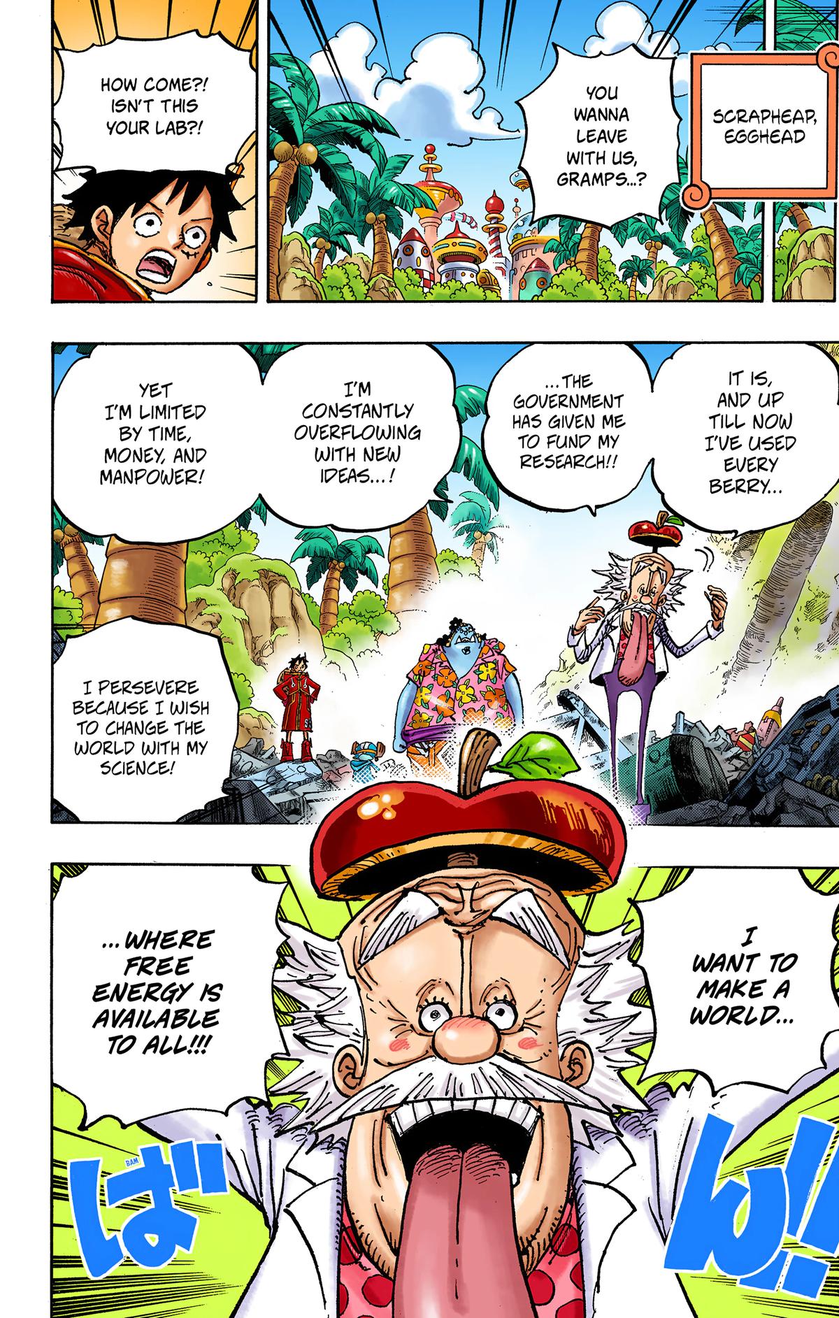 One Piece (Colored) Chapter 1068 page 6 - 