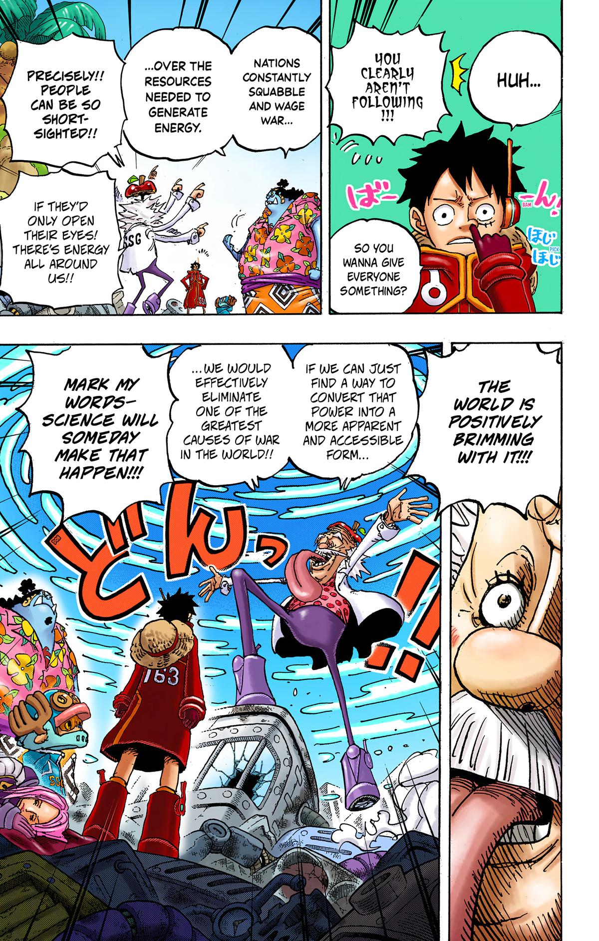 One Piece (Colored) Chapter 1068 page 7 - 