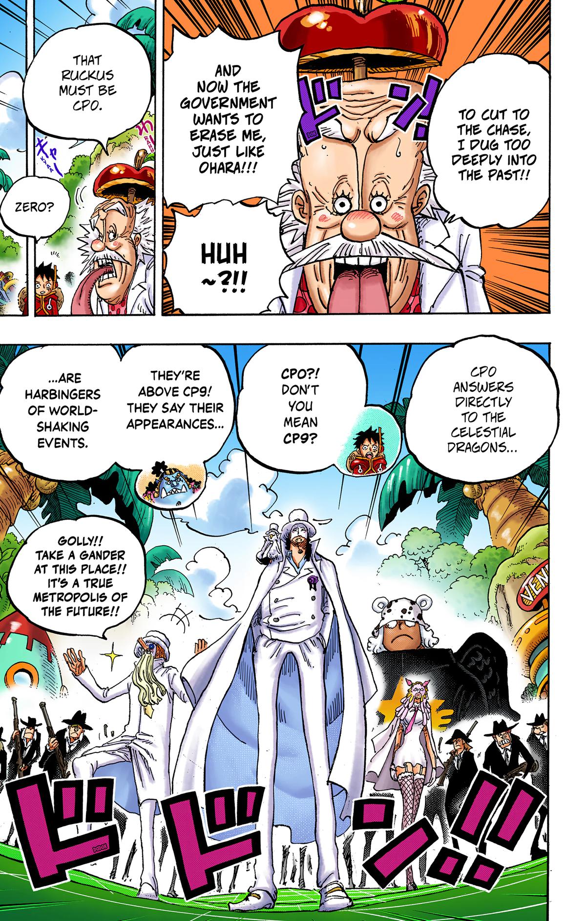 One Piece (Colored) Chapter 1068 page 9 - 