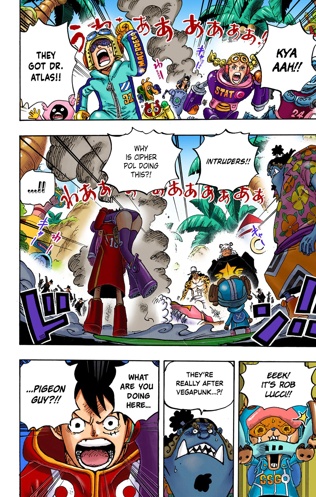 One Piece (Colored) Chapter 1069 page 2 - 