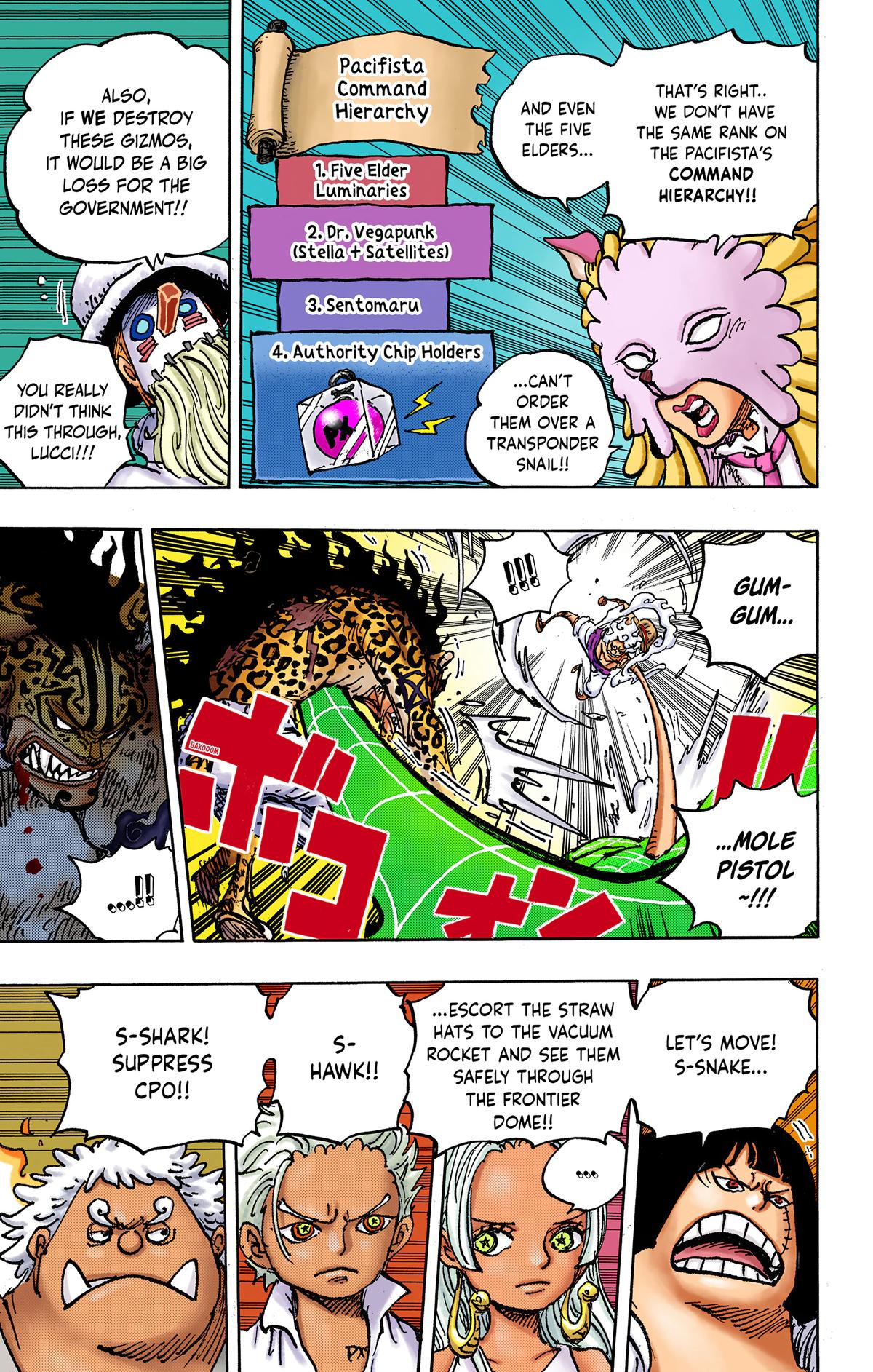 One Piece (Colored) Chapter 1069 page 12 - 