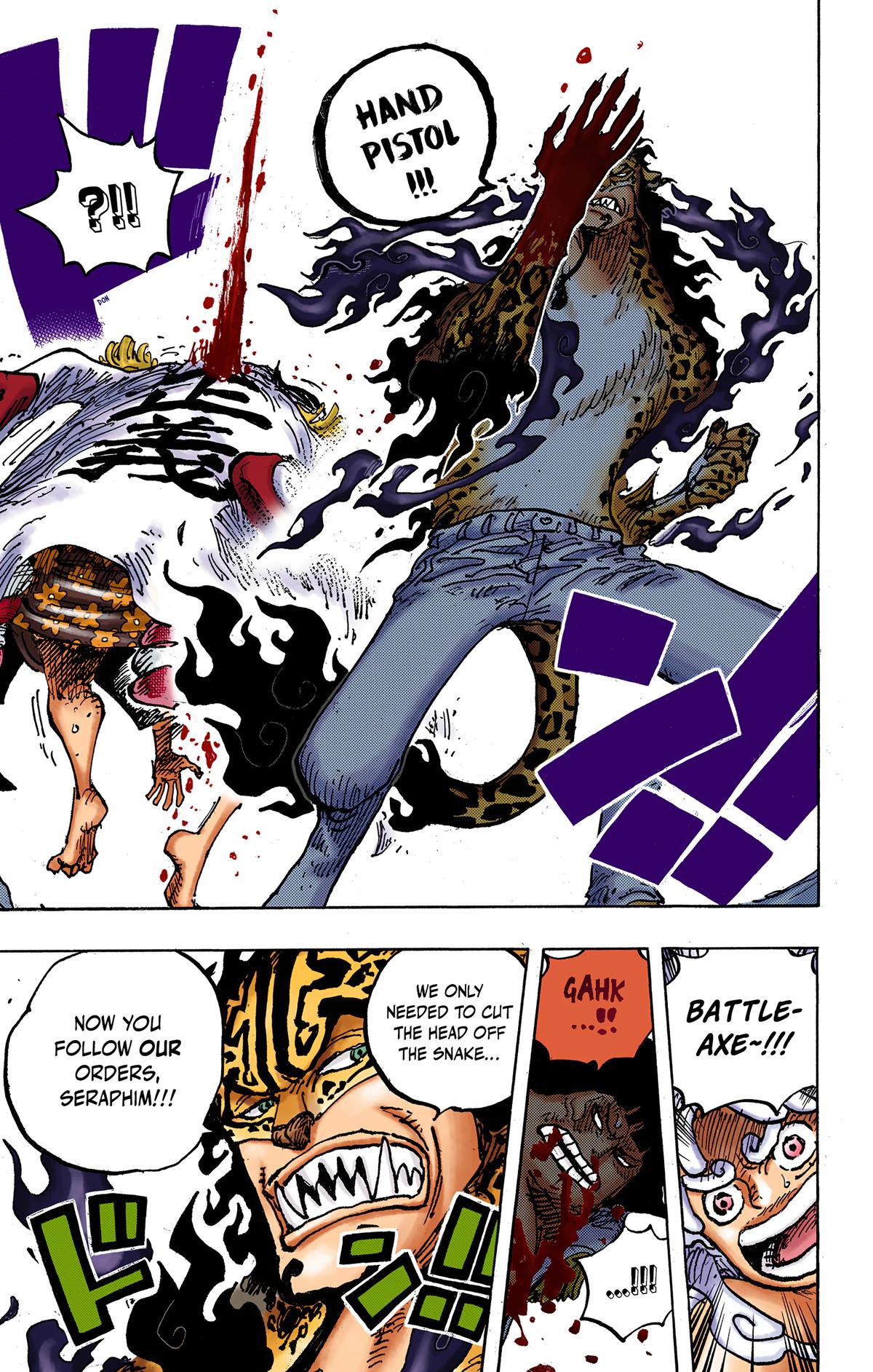 One Piece (Colored) Chapter 1069 page 14 - 