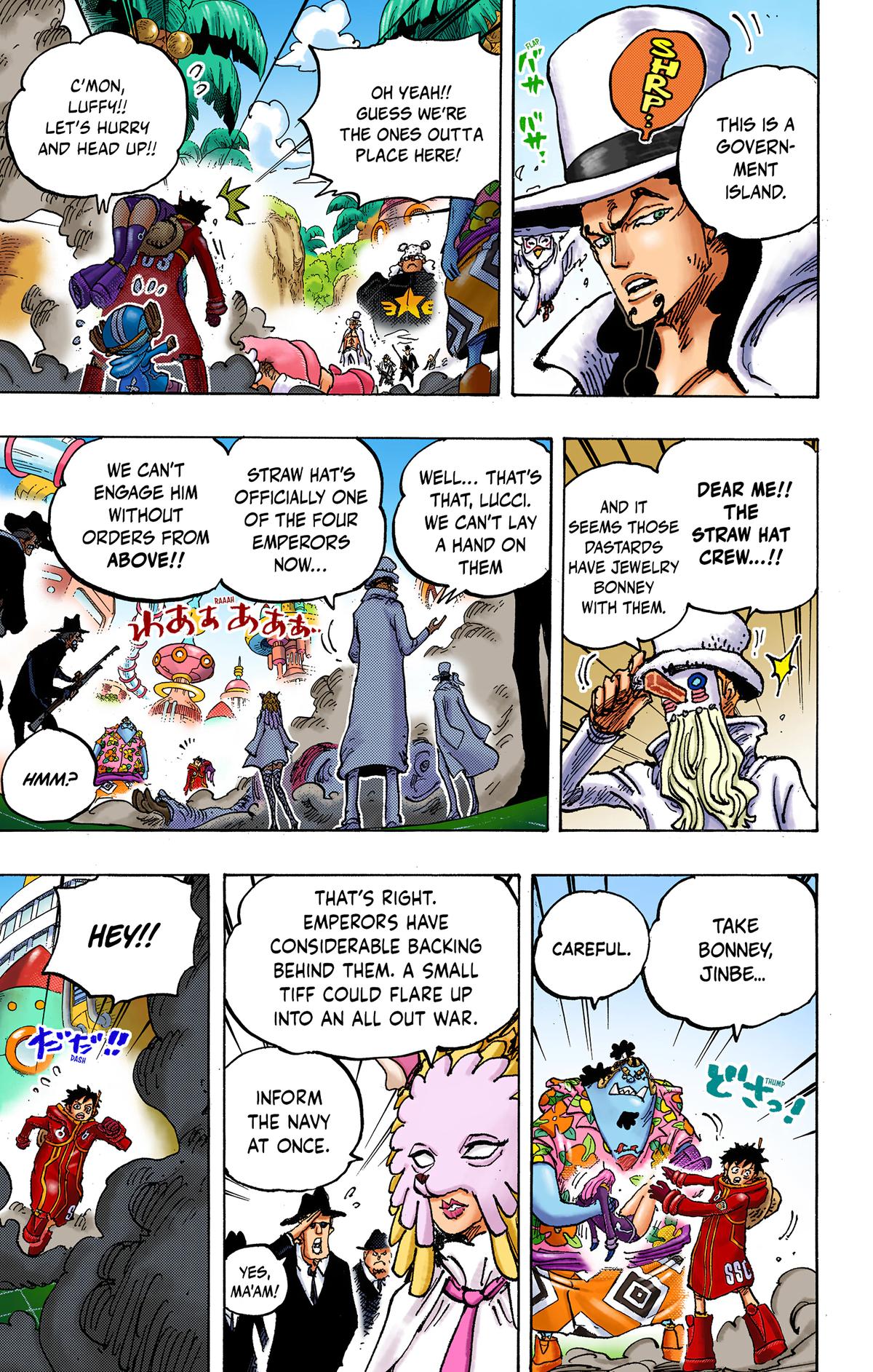 One Piece (Colored) Chapter 1069 page 3 - 