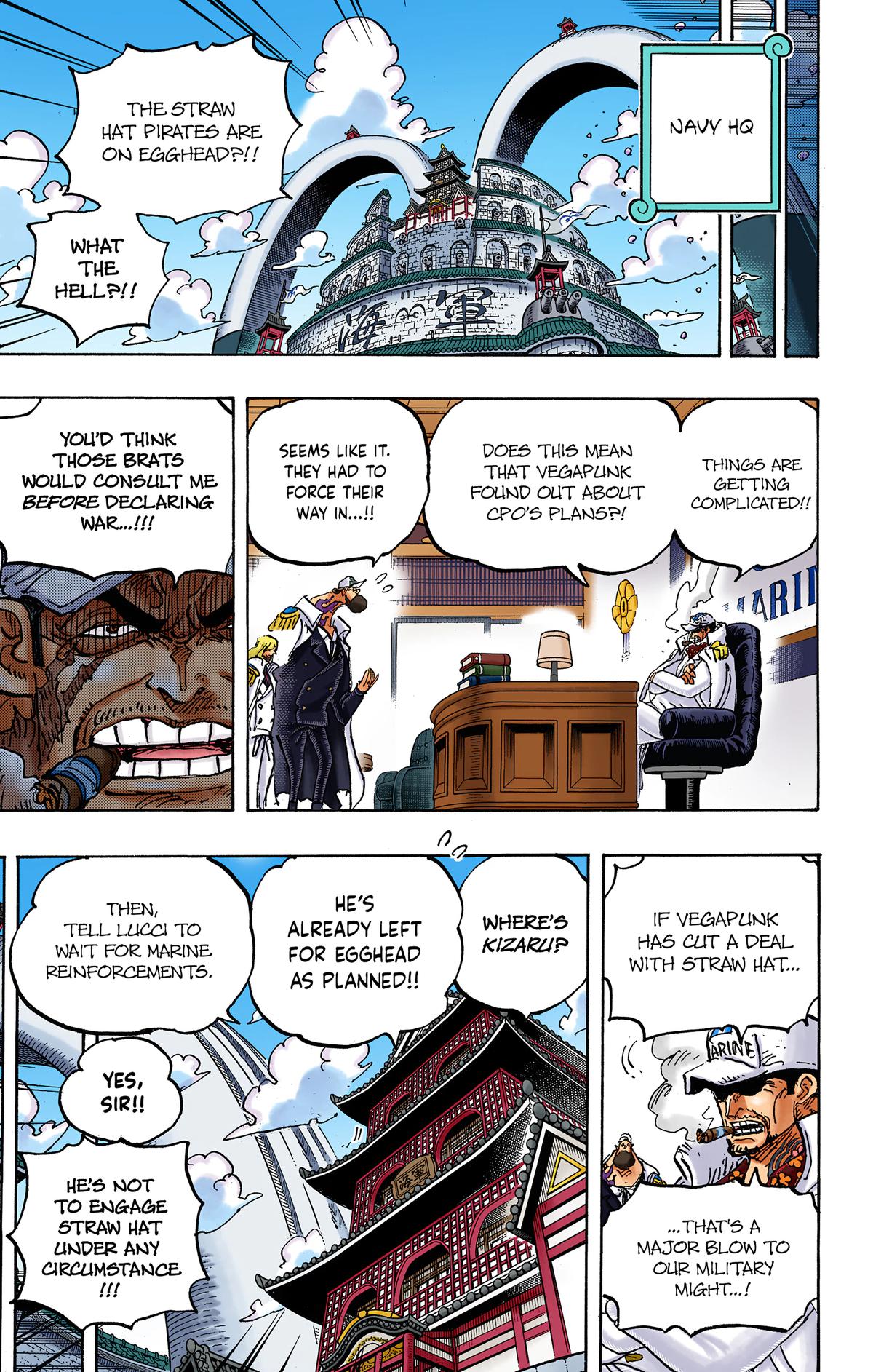 One Piece (Colored) Chapter 1069 page 5 - 