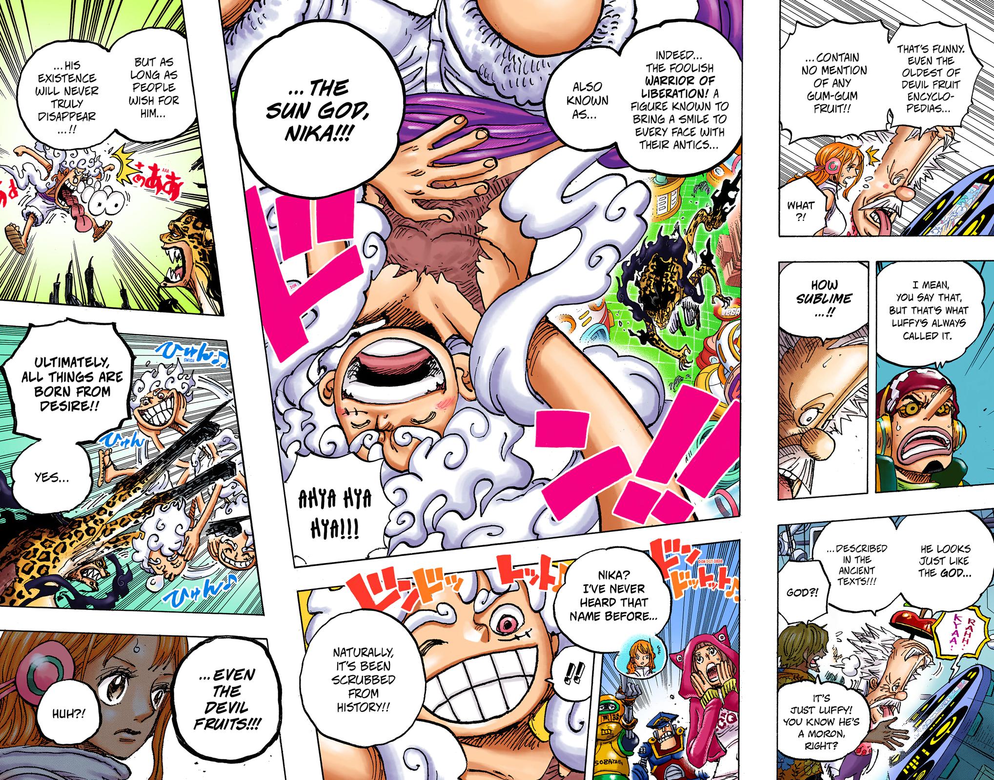 One Piece (Colored) Chapter 1069 page 8 - 