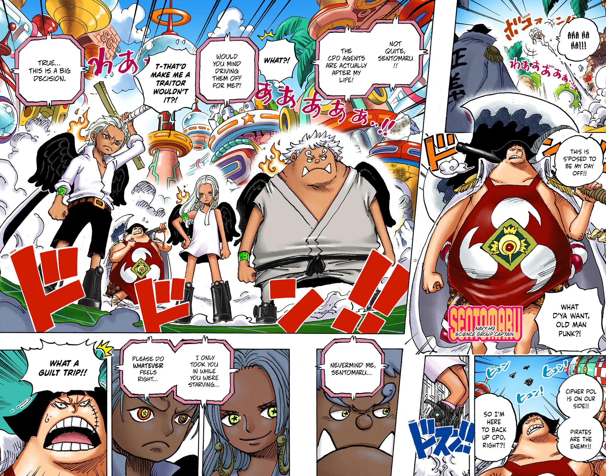One Piece (Colored) Chapter 1069 page 10 - 