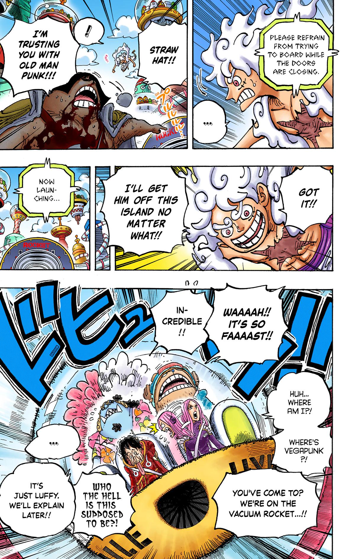 One Piece (Colored) Chapter 1070 page 13 - 