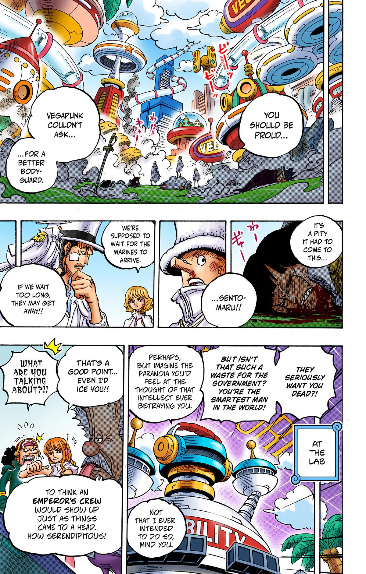 One Piece (Colored) Chapter 1070 page 15 - 