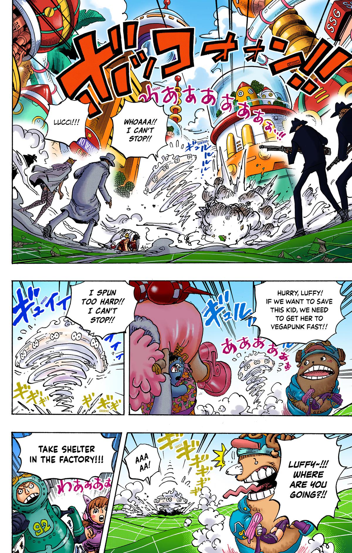 One Piece (Colored) Chapter 1070 page 4 - 