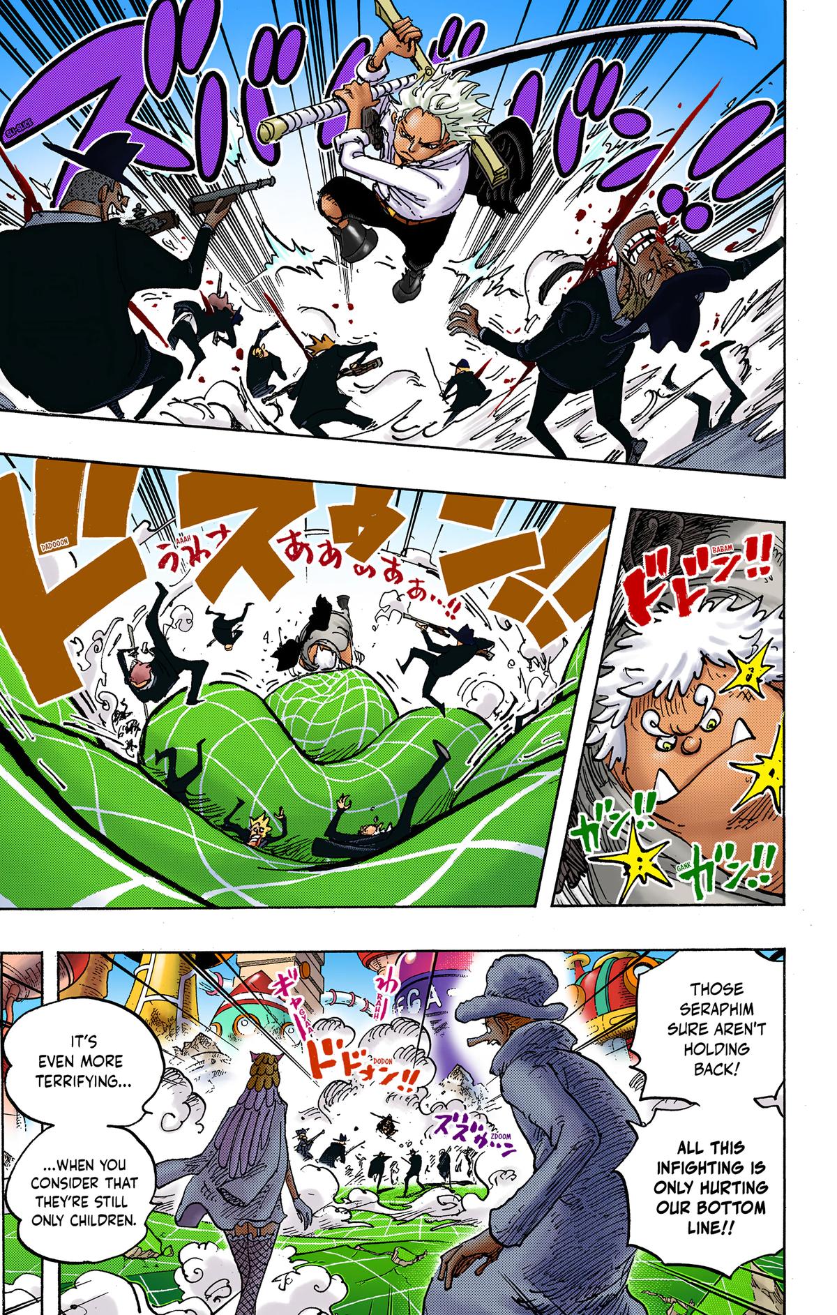 One Piece (Colored) Chapter 1070 page 5 - 